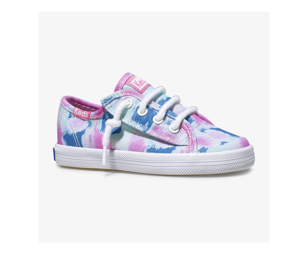 Zapatillas Keds Niños Blancas/Rosas - Kickstart Jr. - 435-KNZAVI